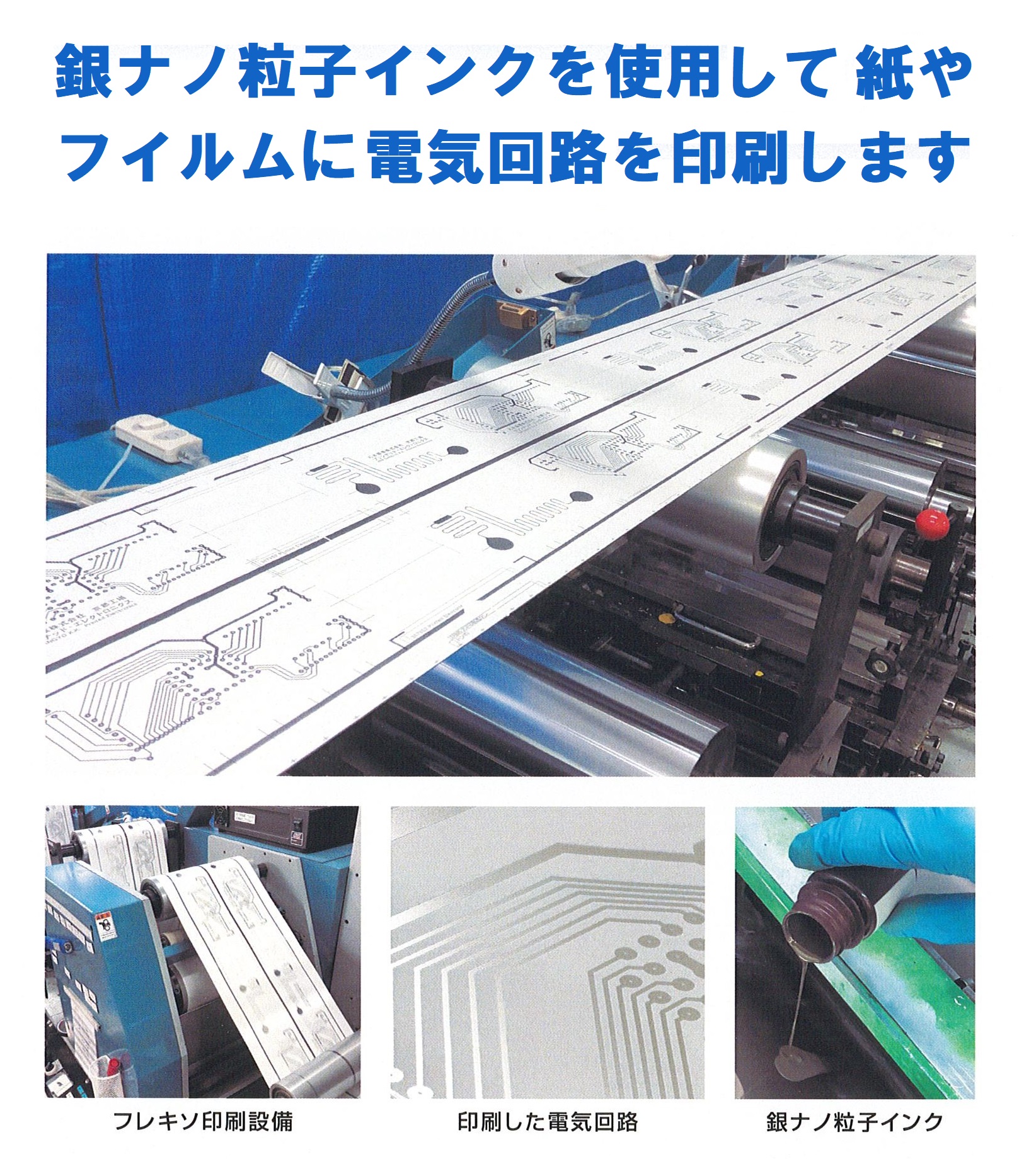 プリンテッドエレクトロニクス(電子回路印刷)